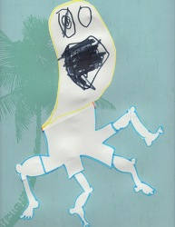 Monster Collage by Angelo, age 5