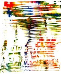 Painting (After Jack Whitten) by Eliane, age 4