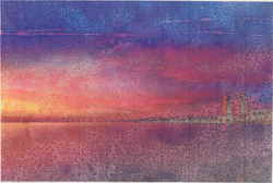 Late Night in the City by Emily, age 10