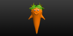 Bob The Carrot by Isolde, age 8