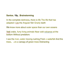 Brainstorming by Santos, age 19