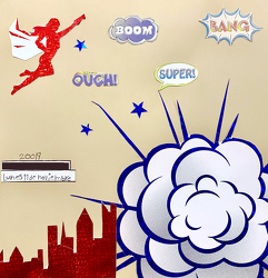 Superhero by Sophia, age 11